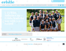 Tablet Screenshot of cristiekerrgolf.com